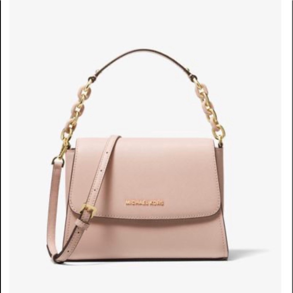 Michael Kors Sofia Small Leather Blossom Satchel